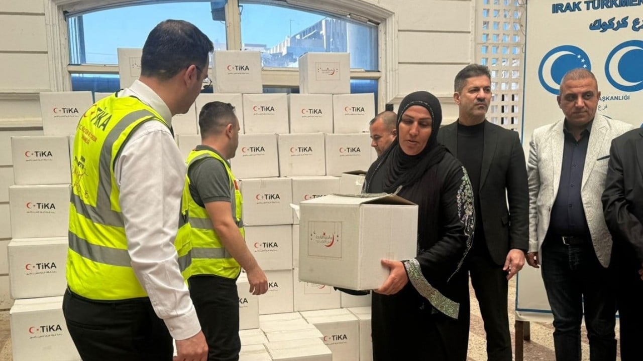 Foto - TİKA’dan Kerkük'te 450 aileye gıda yardımı