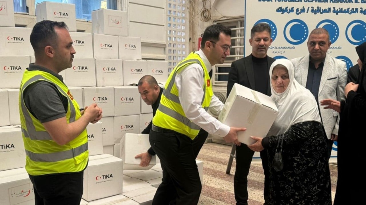 TİKA’dan Kerkük'te 450 aileye gıda yardımı