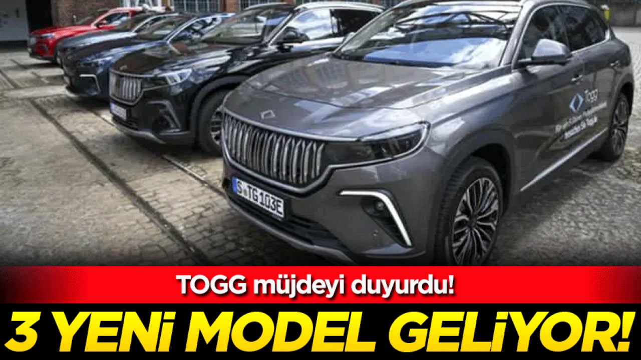 TOGG müjdeyi duyurdu: 3 yeni model geliyor!