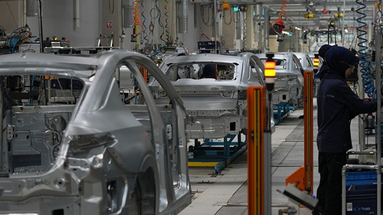 Foto - TOGG T10F Üretim bandında