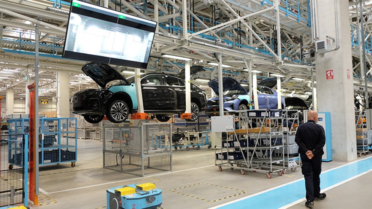 Foto - TOGG T10F Üretim bandında