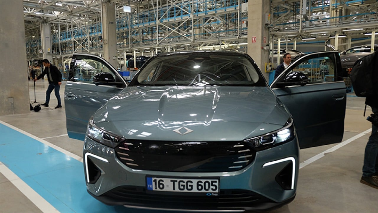 Foto - TOGG T10F Üretim bandında