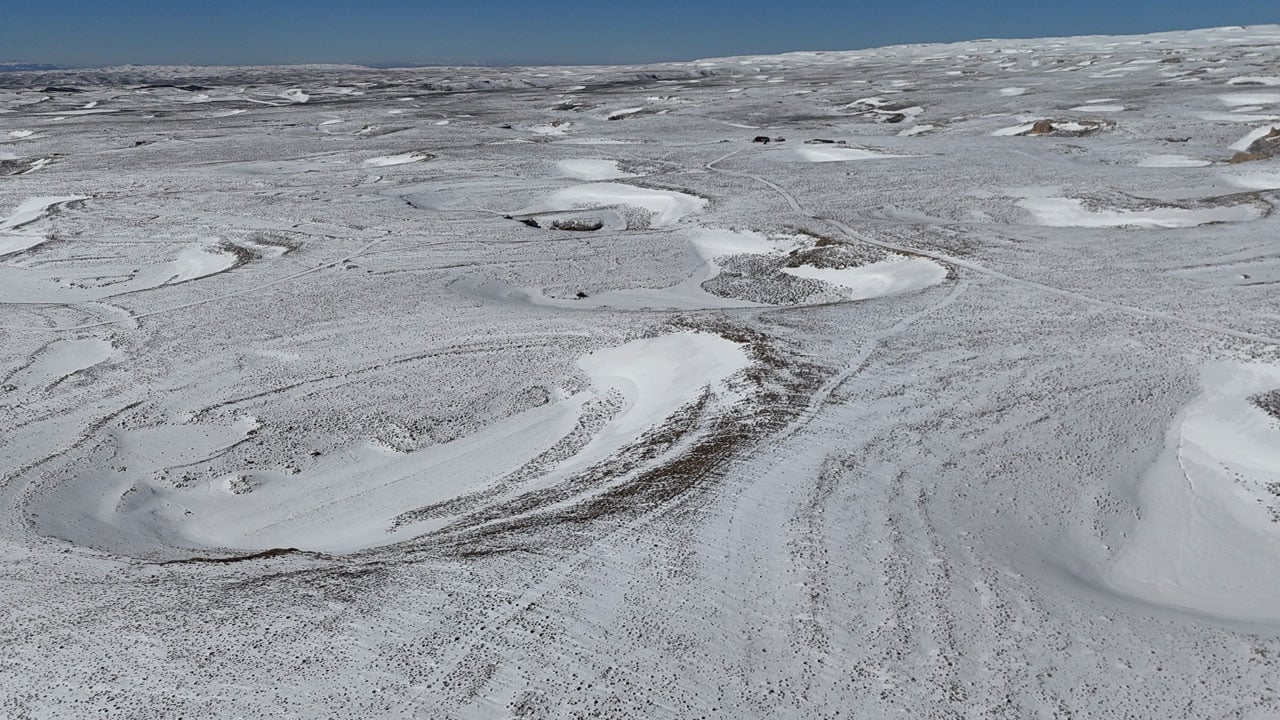 Foto - Toroslar’da manzara değişti! Obruklar karla doldu