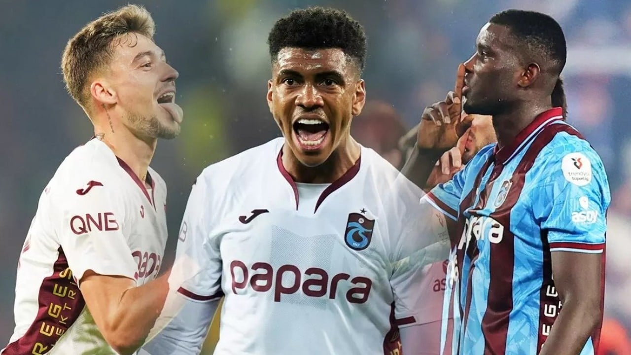 Foto - Trabzonspor'u sırtladılar! Goller bu üçlüden