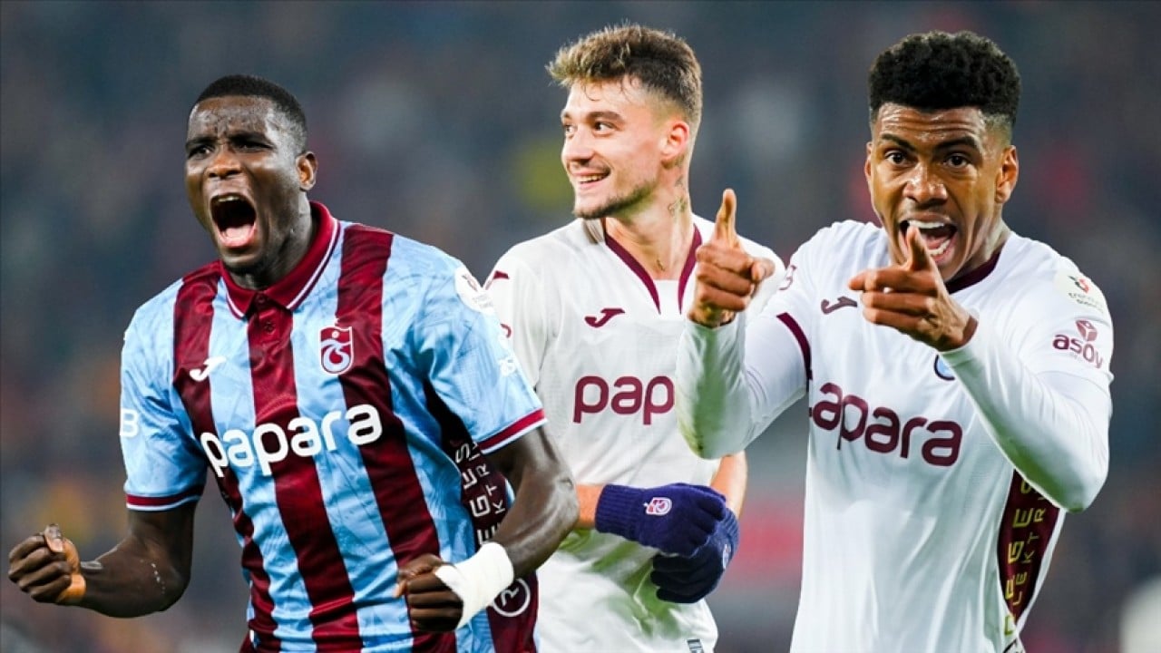 Trabzonspor'u sırtladılar! Goller bu üçlüden