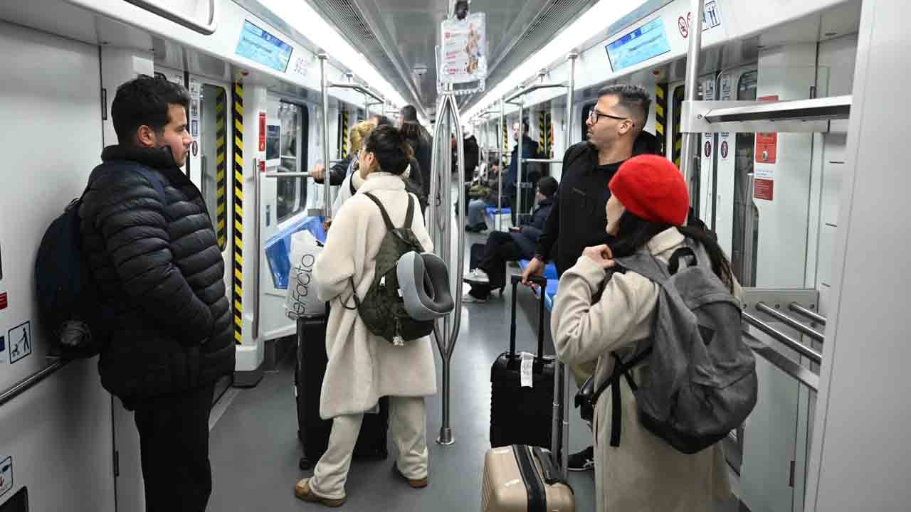 Foto - Trafiğe nefes aldırıyor: Türkiye’nin en hızlı metrosundan yeni rekor