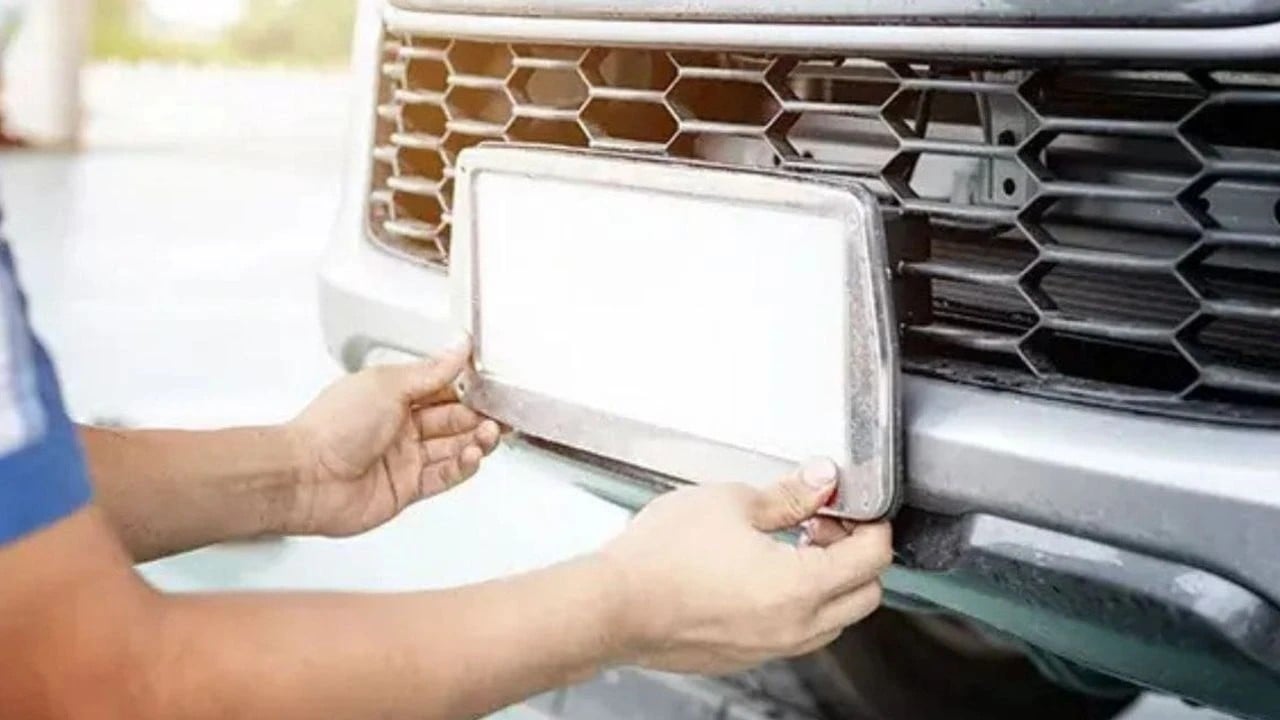 Foto - Trafikte pembe plaka dönemi!