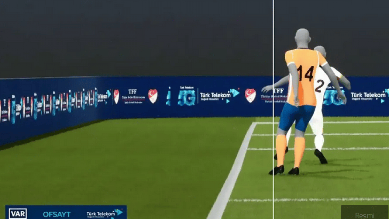 Foto - Trio ekibi, Başakşehir - Galatasaray maçındaki iptal edilen golde son kararını verdi...