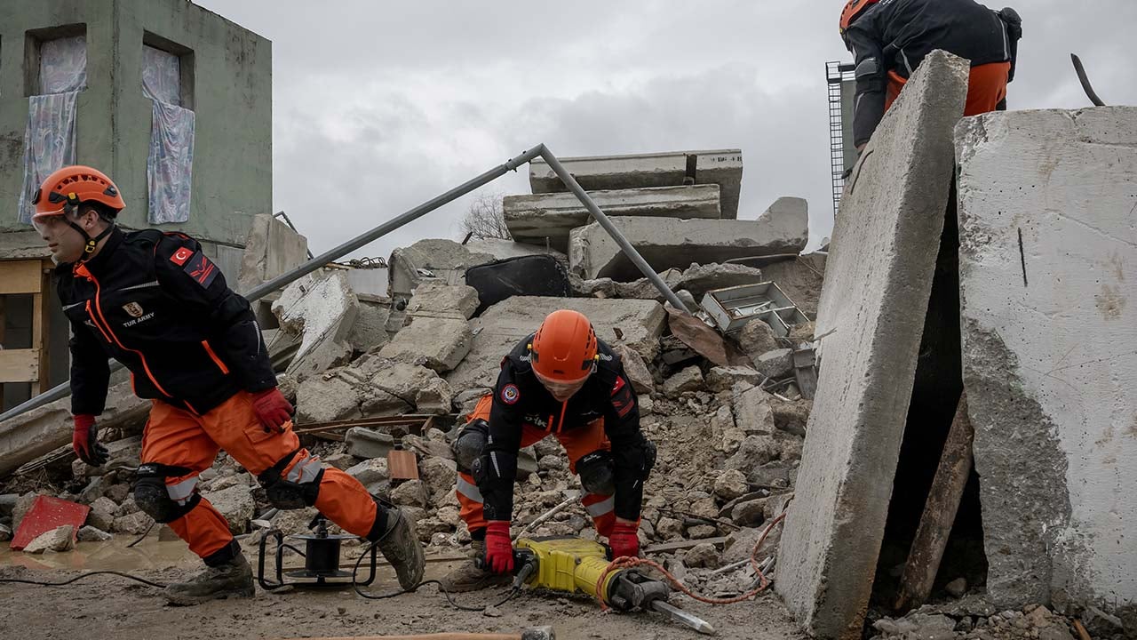 Foto - TSK İnsani Yardım Tugayı'ndan tatbikat