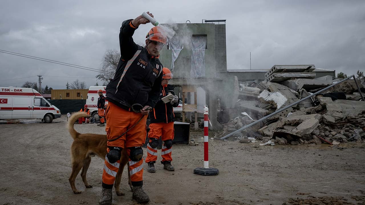 Foto - TSK İnsani Yardım Tugayı'ndan tatbikat