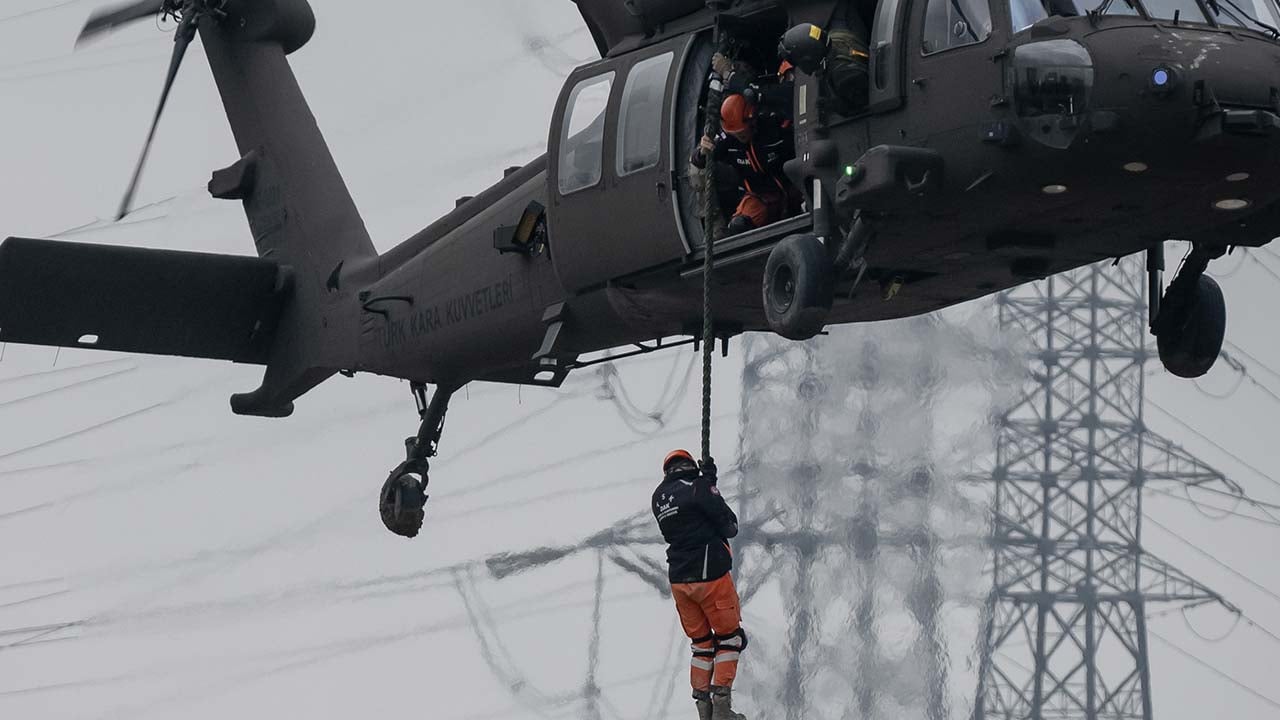 Foto - TSK İnsani Yardım Tugayı'ndan tatbikat