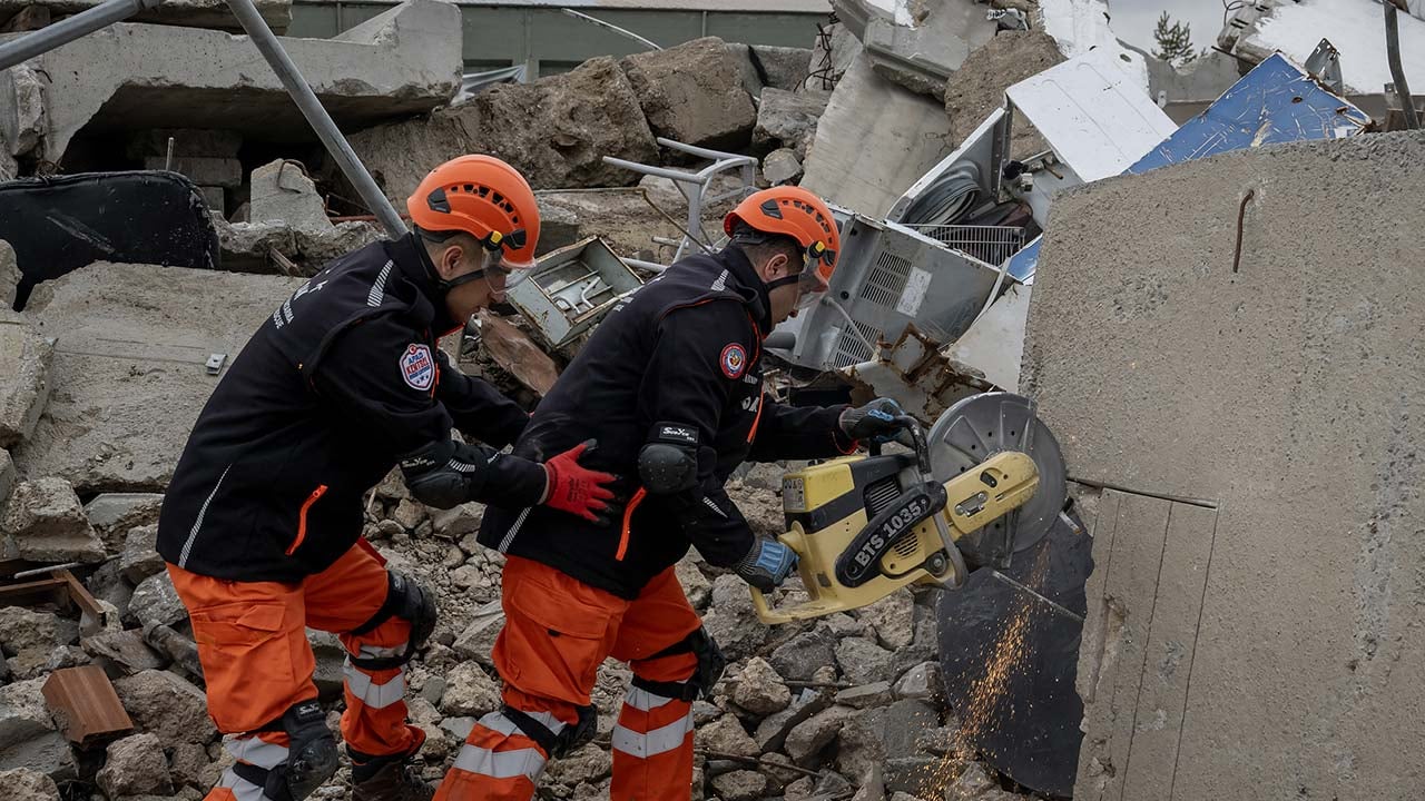 Foto - TSK İnsani Yardım Tugayı'ndan tatbikat