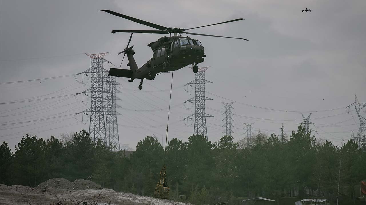Foto - TSK İnsani Yardım Tugayı'ndan tatbikat