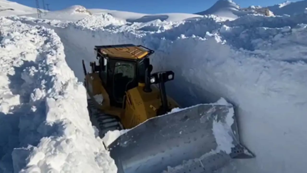 Foto - O ilde rekor kırıldı: Kar kalınlığı 10 metreye ulaştı!