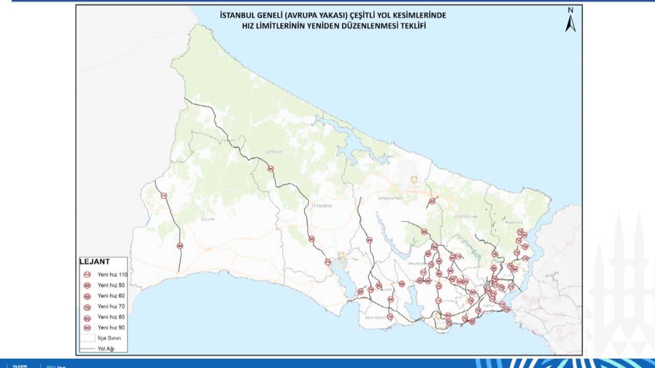 Foto - Tüm araç kullananların dikkatine: İstanbul'da hız limitleri değişti