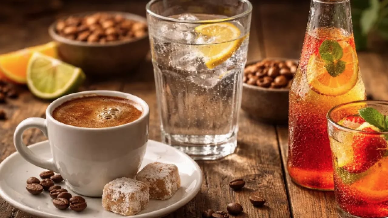 Tüm detaylar ortada... Türk kahvesinin yanında su içmek mi soda içmek mi daha faydalı?