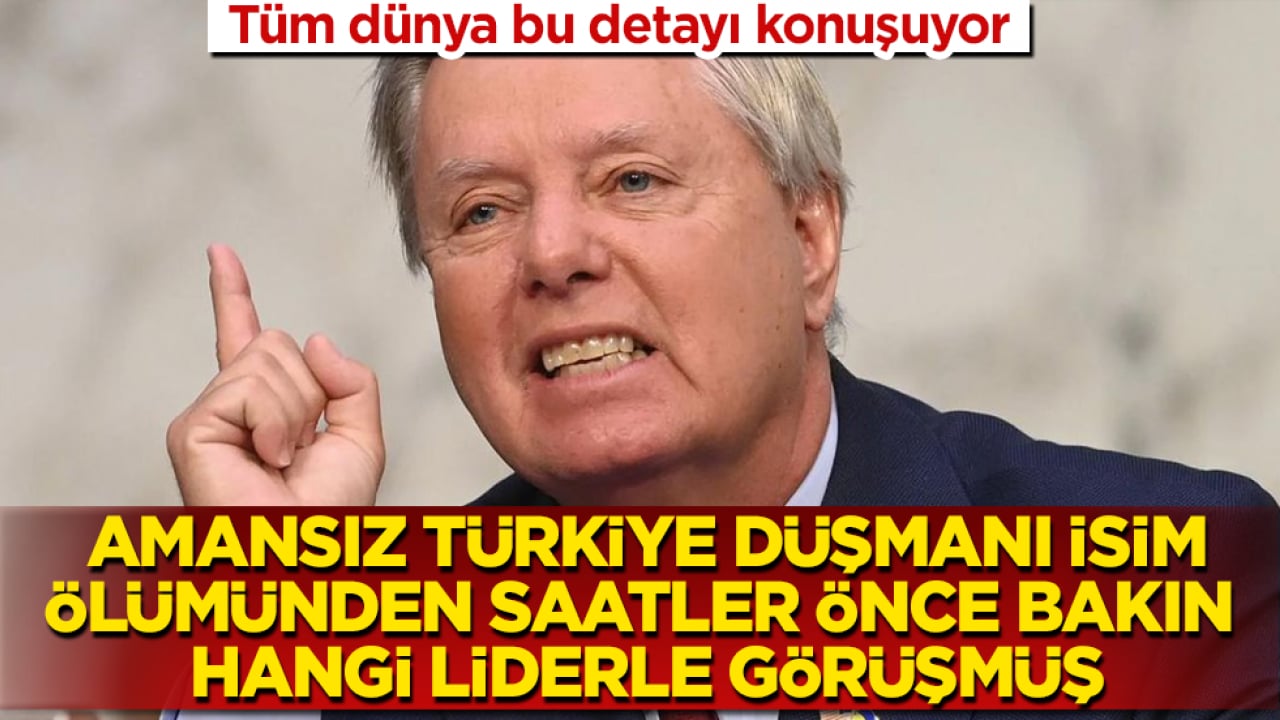 Tüm dünya bu detayı konuşuyor! Amansız Türkiye düşmanı isim, ölümünden saatler önce bakın hangi liderle görüşmüş