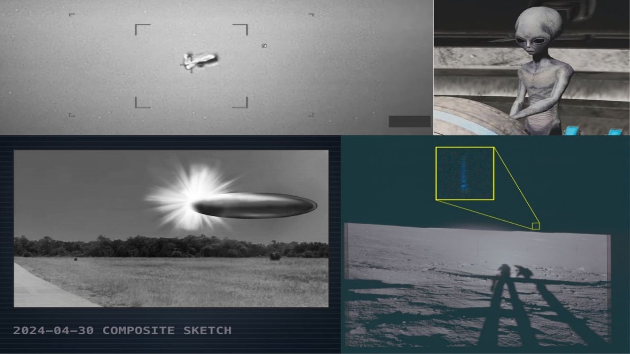 Foto - Tüm dünya merakla bekliyordu, ABD yayınlamaya başladı! İşte gizli UFO belgeleri