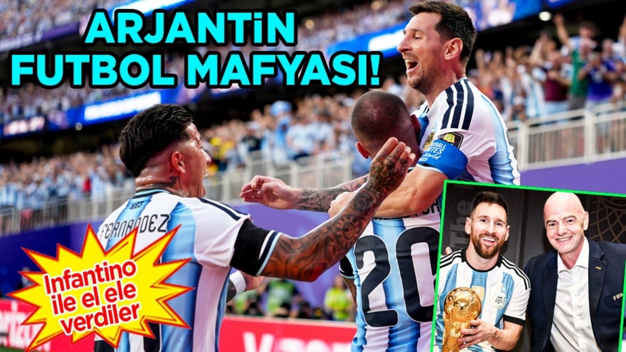 Tüm dünya şaştı kaldı bu işe... Arjantin futbol mafyası: Infantino ile el ele verdiler