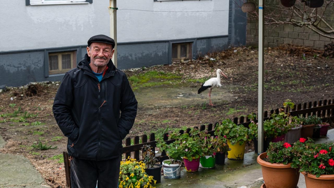 Foto - Tüm Türkiye merakla bekliyordu! Yaren Leylek 15. yılda da göçüp geldi