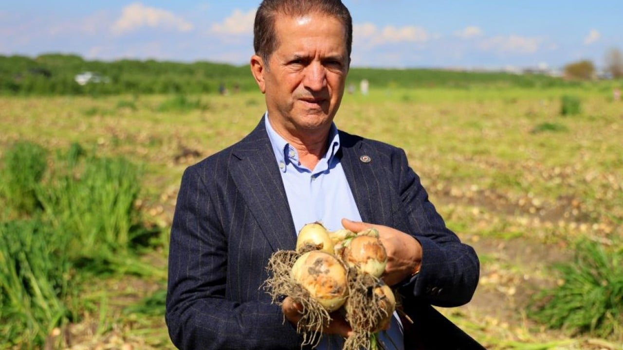 Foto - Turfanda soğana tarlada 15 lira beklentisi