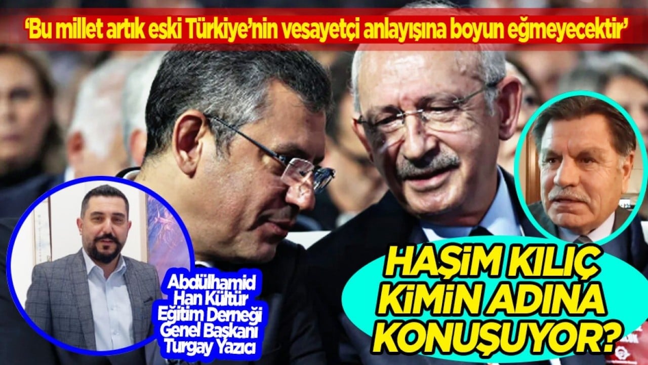 Turgay Yazıcı'dan eski AYM Başkanı Haşim Kılıç'a sert tepki! Kılıç kimin adına konuşuyor? Siyasî mühendislik...