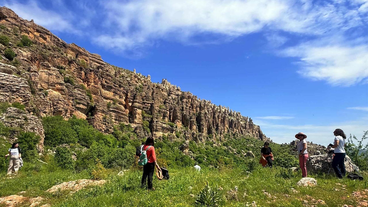 Foto - Turistlerin yeni gözdesi! Burası Kapadokya değil Diyarbakır