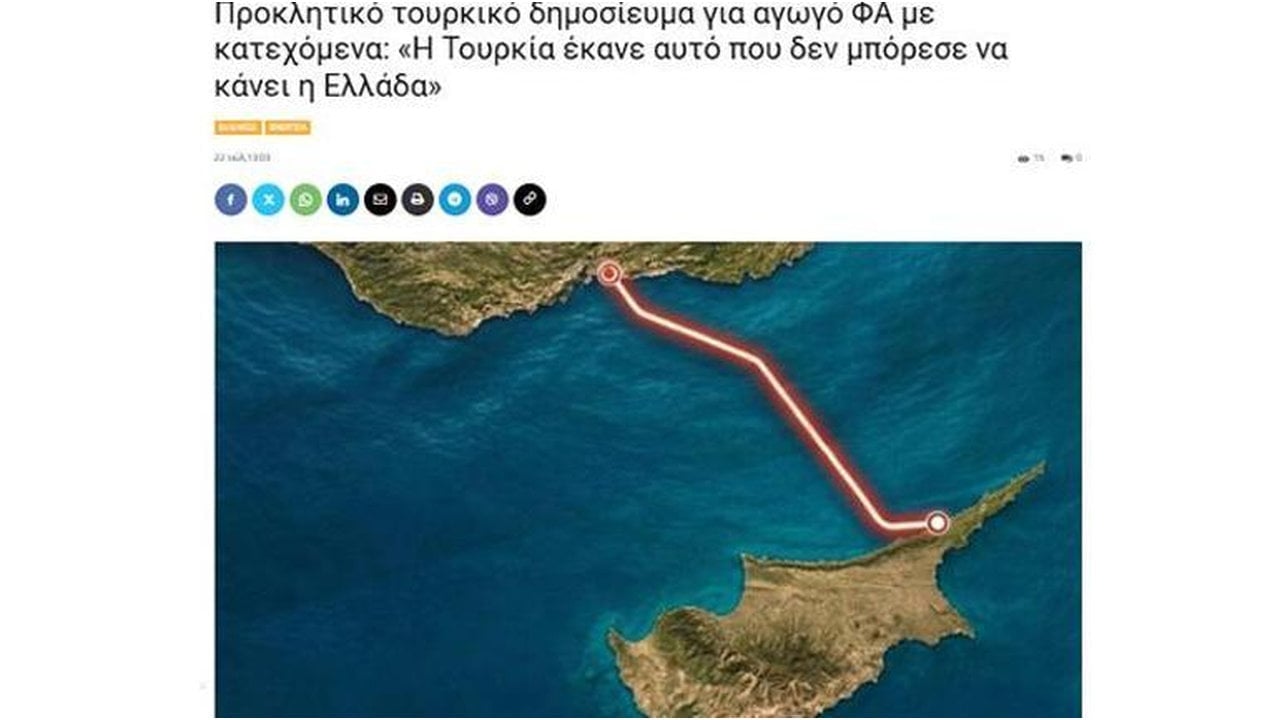 Foto - "Türk barutu Akdeniz’de" diyerek duyurdular: 101 kilometrelik dev zırhımız, İsrail ve Yunanistan’ı alarma geçirdi