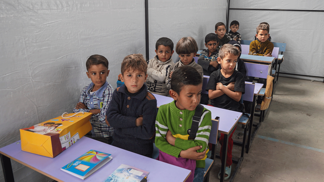 Foto - Türk dernekleri okul kalmayan Gazze'de eğitim kampüsü açtı 