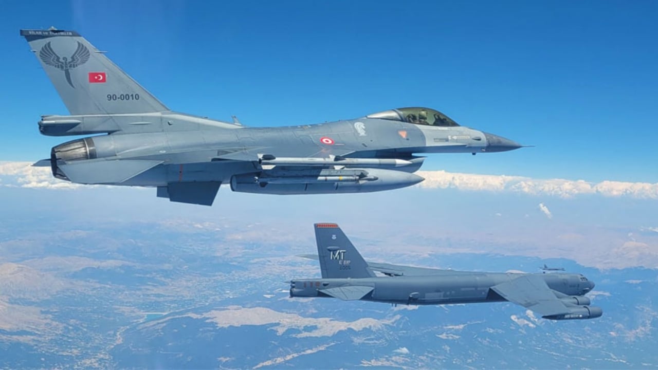Foto - Türk F-16’ları daha gitmeden çıra gibi tutuştular: "Bölgede yeni bir gerçeklik doğuyor" diyerek tüm dünyaya ilan ettiler