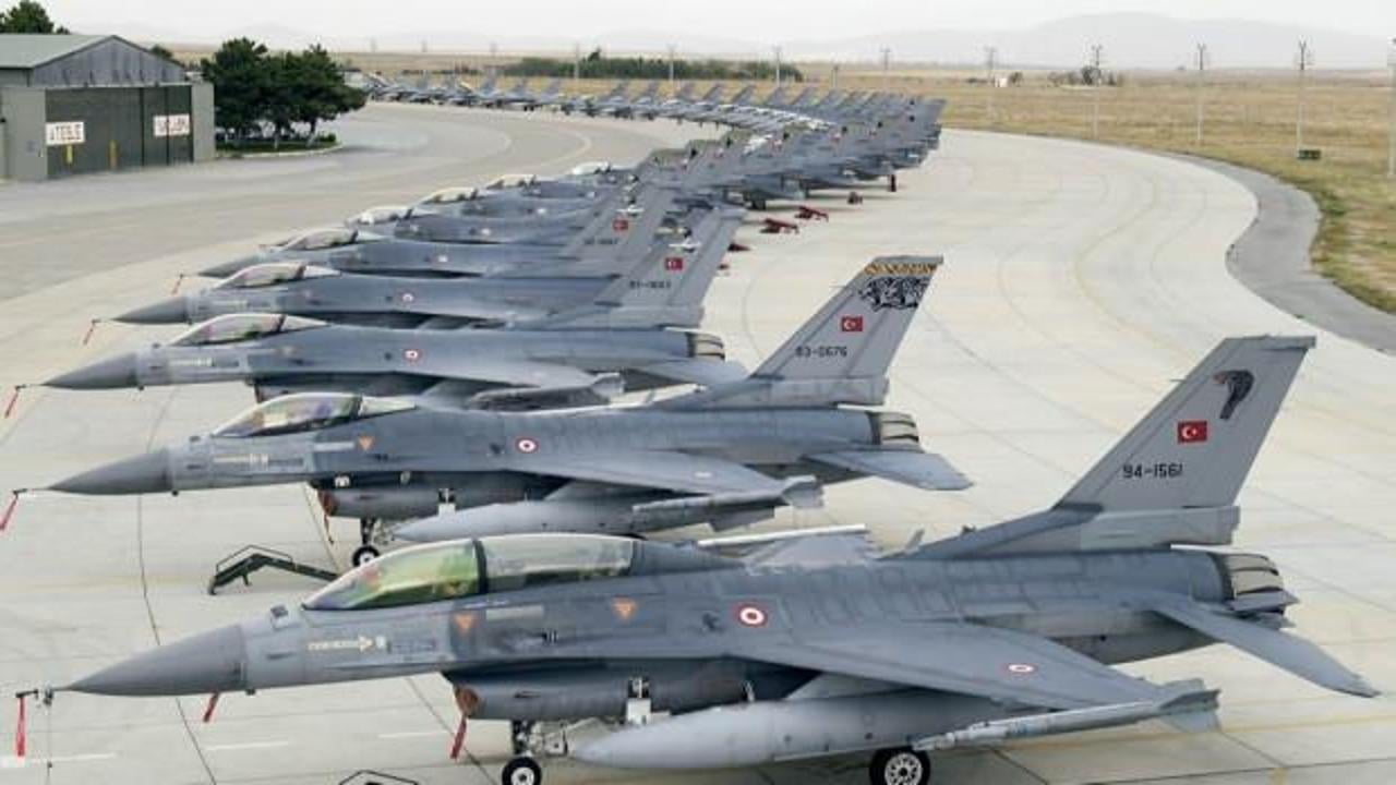 Foto - Türk F-16’ları o ülkeye gidip akıllarını aldı, ses ABD’den geldi: Bu, İsrail’e uyarı sinyali