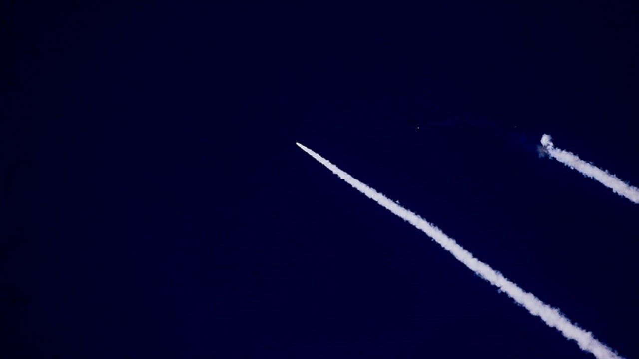 Foto - Türkiye'ye savaş açan ülke balistik füzeyi ateşliyor: 8 bin km menzili var