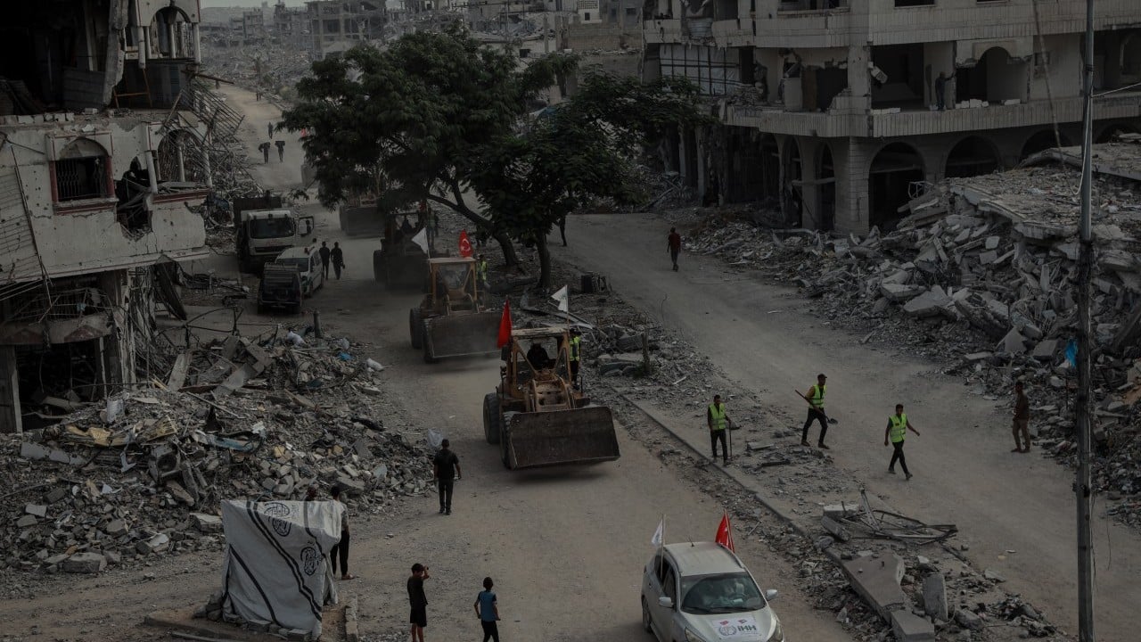 Foto - Türk konvoyu Gazze'de