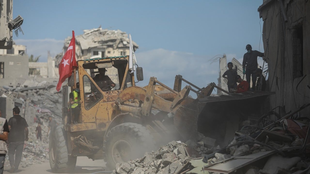 Foto - Türk konvoyu Gazze'de