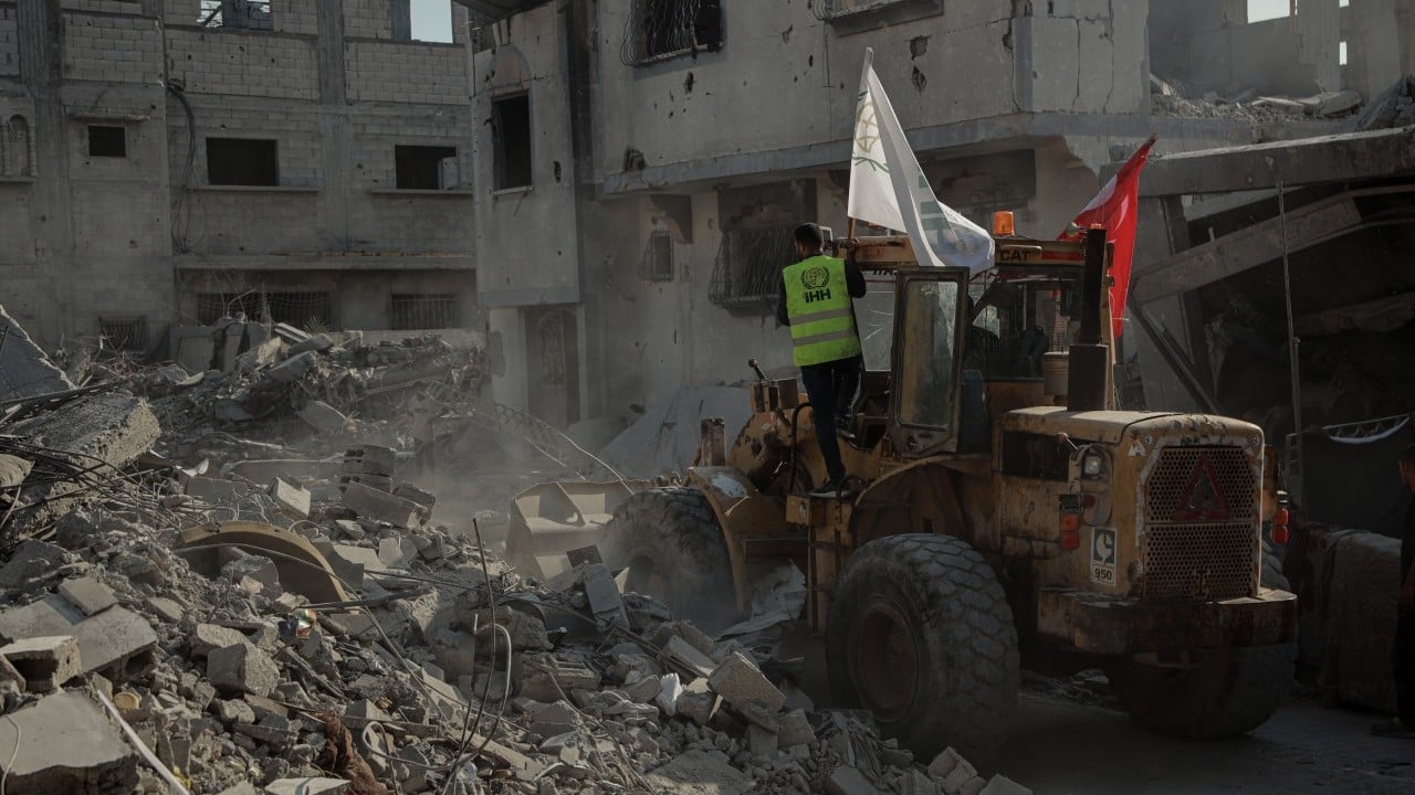 Foto - Türk konvoyu Gazze'de