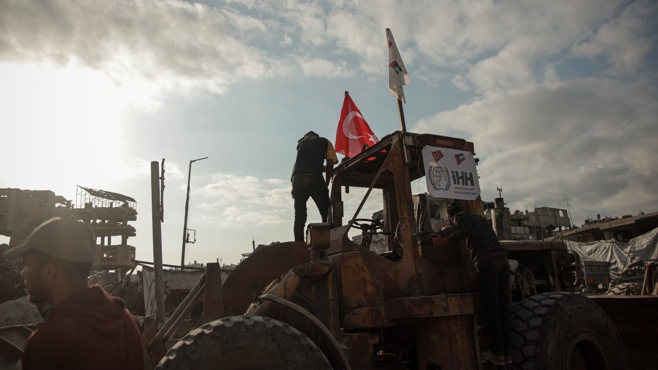 Foto - Türk konvoyu Gazze'de