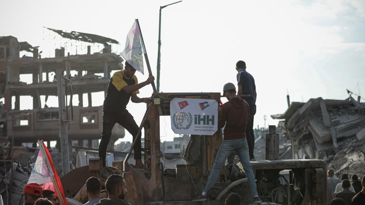 Foto - Türk konvoyu Gazze'de