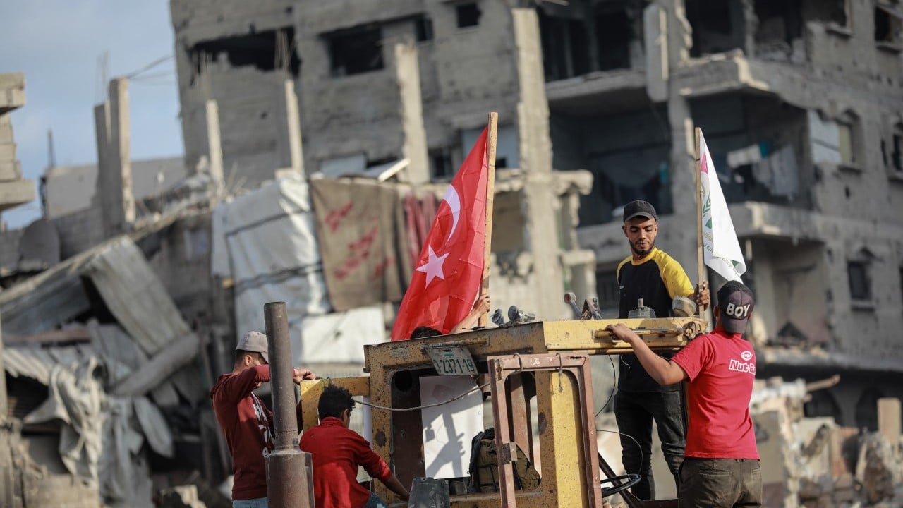 Foto - Türk konvoyu Gazze'de