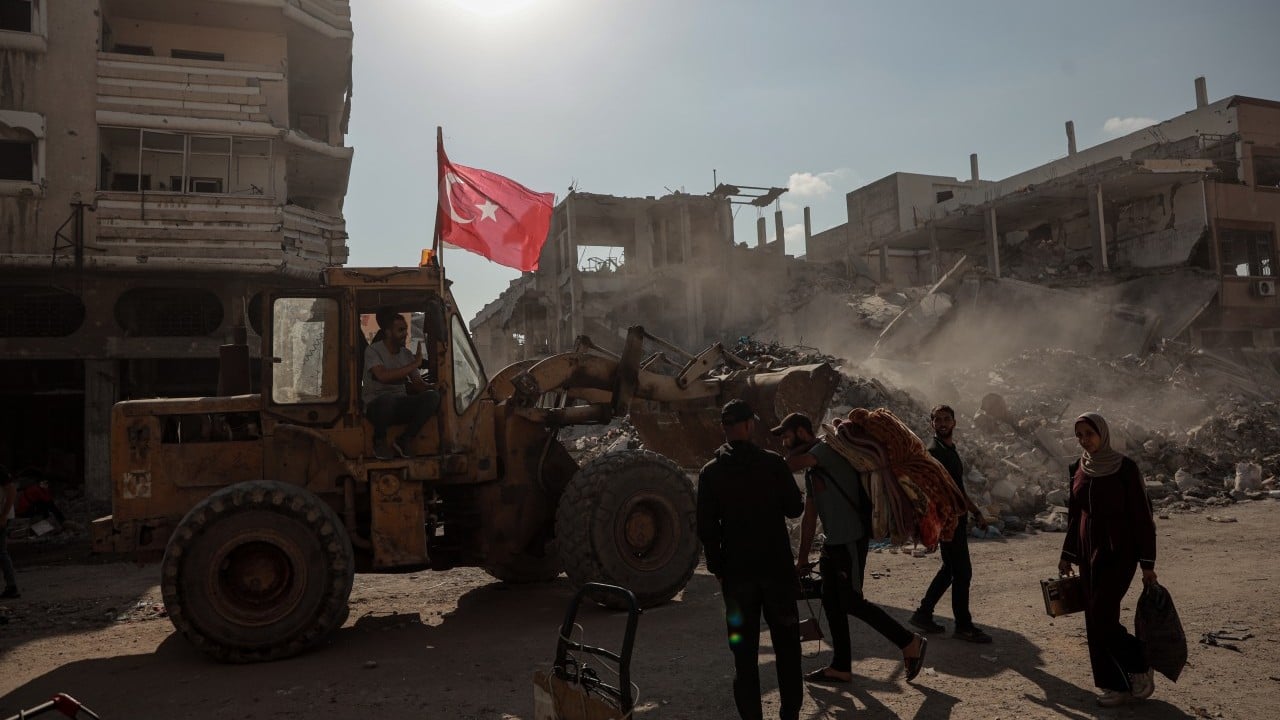 Foto - Türk konvoyu Gazze'de