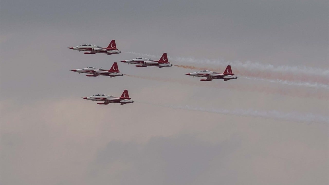 Foto - Türk Yıldızları, NATO Zirvesi öncesi son prova uçuşunu yaptı