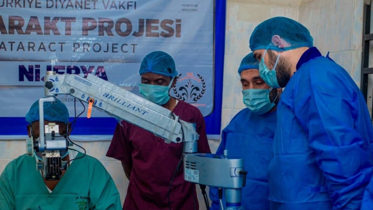 Foto - Türkiye Diyanet Vakfı, Nijerya'da yüzlerce kişinin katarakt ameliyatını yaptırdı