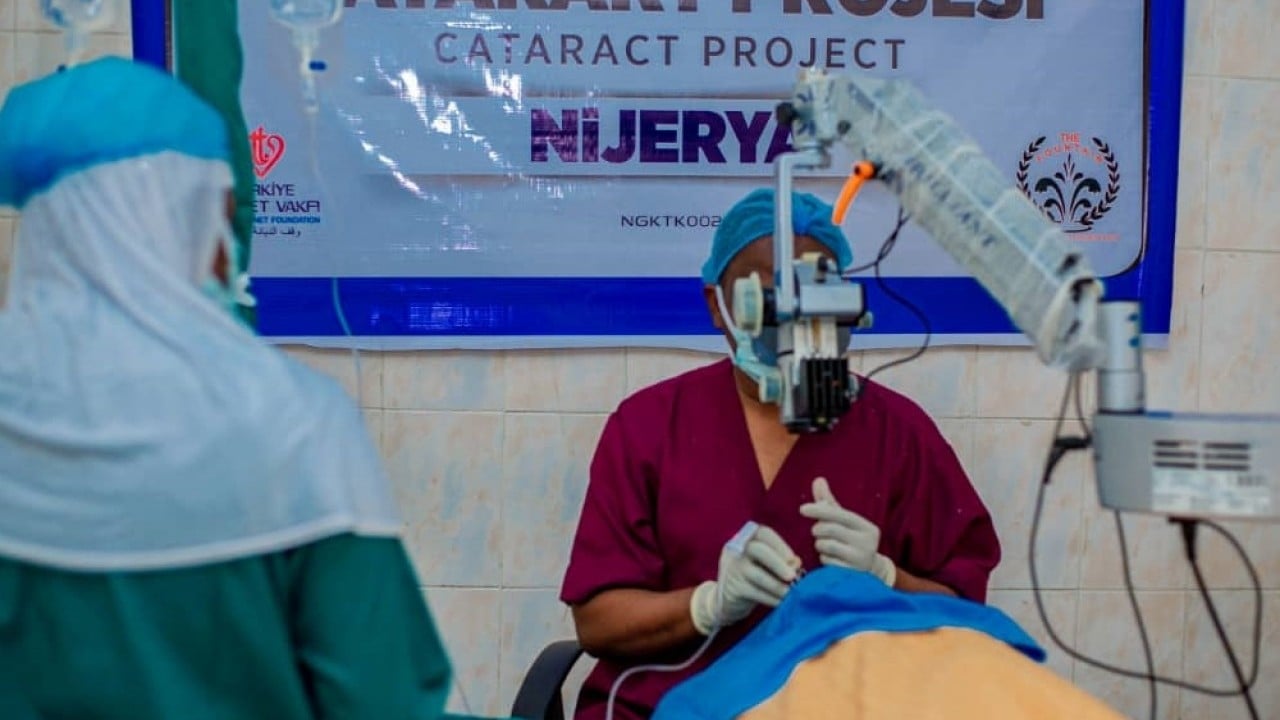 Foto - Türkiye Diyanet Vakfı, Nijerya'da yüzlerce kişinin katarakt ameliyatını yaptırdı