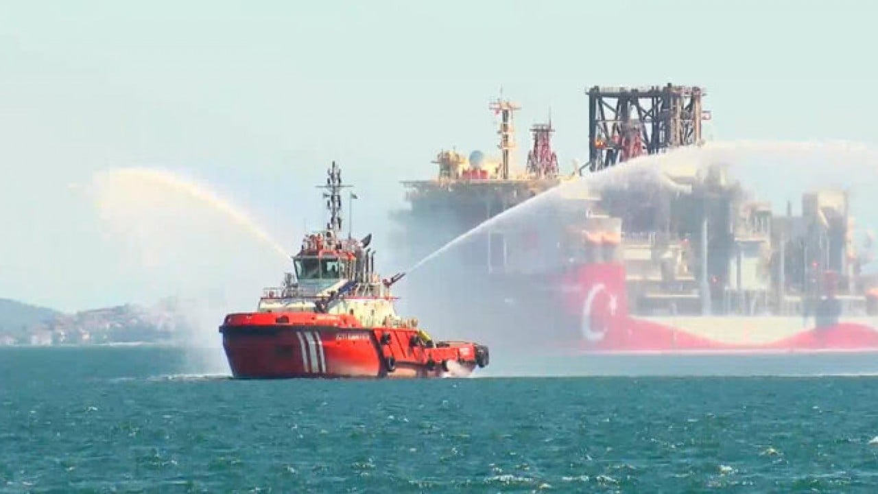 Foto - 'Türkiye doğalgazımızı çalıyor' deyip 100 milyar metreküp keşif yapmışlardı! Türk gemisi sondaja başladı