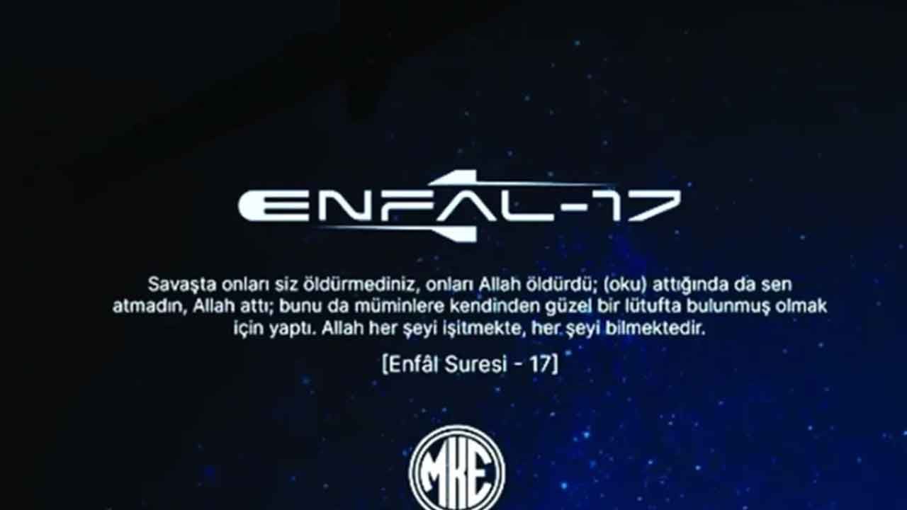 Foto - Türkiye dünyayı sallayacak yeni füzesine Kur'an ayetinin ismini verdi