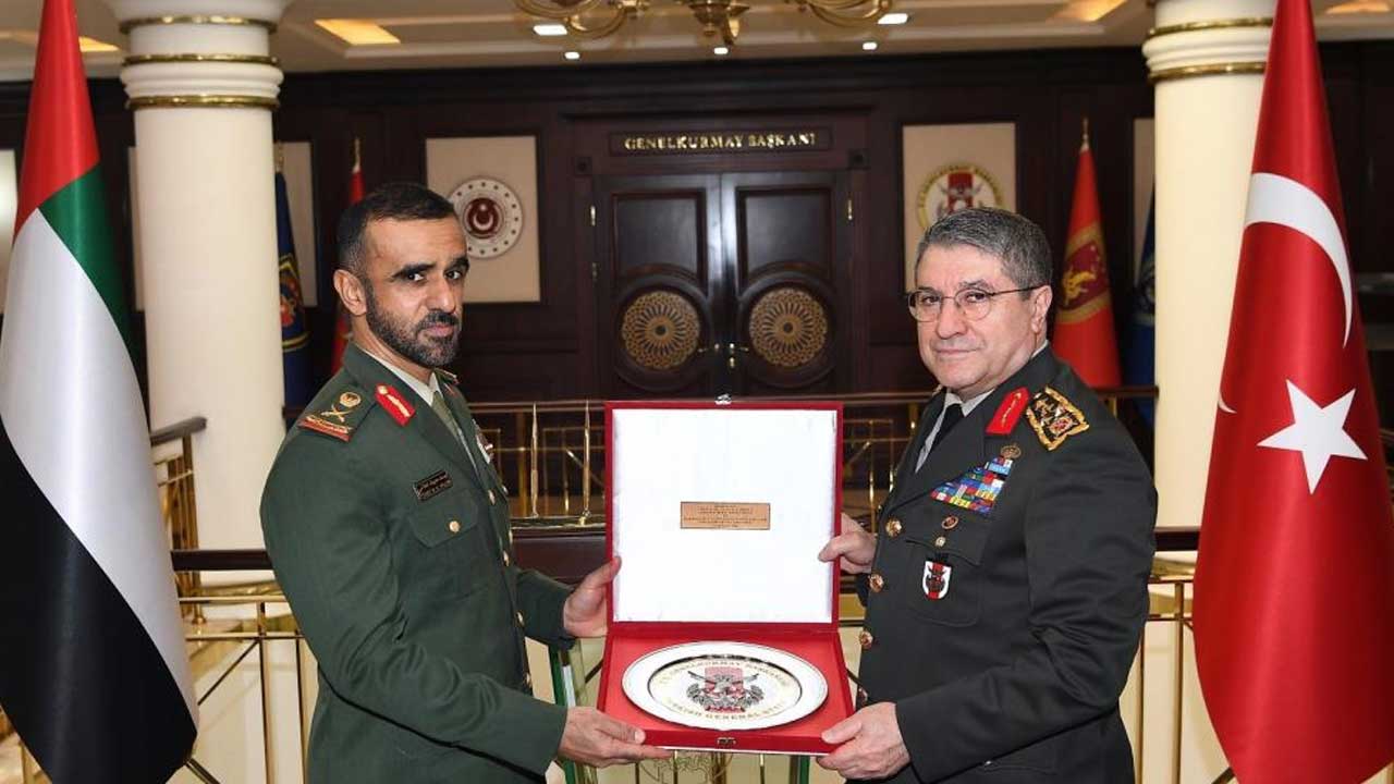 Türkiye ile Birleşik Arap Emirlikleri arasında yüksek askeri temas