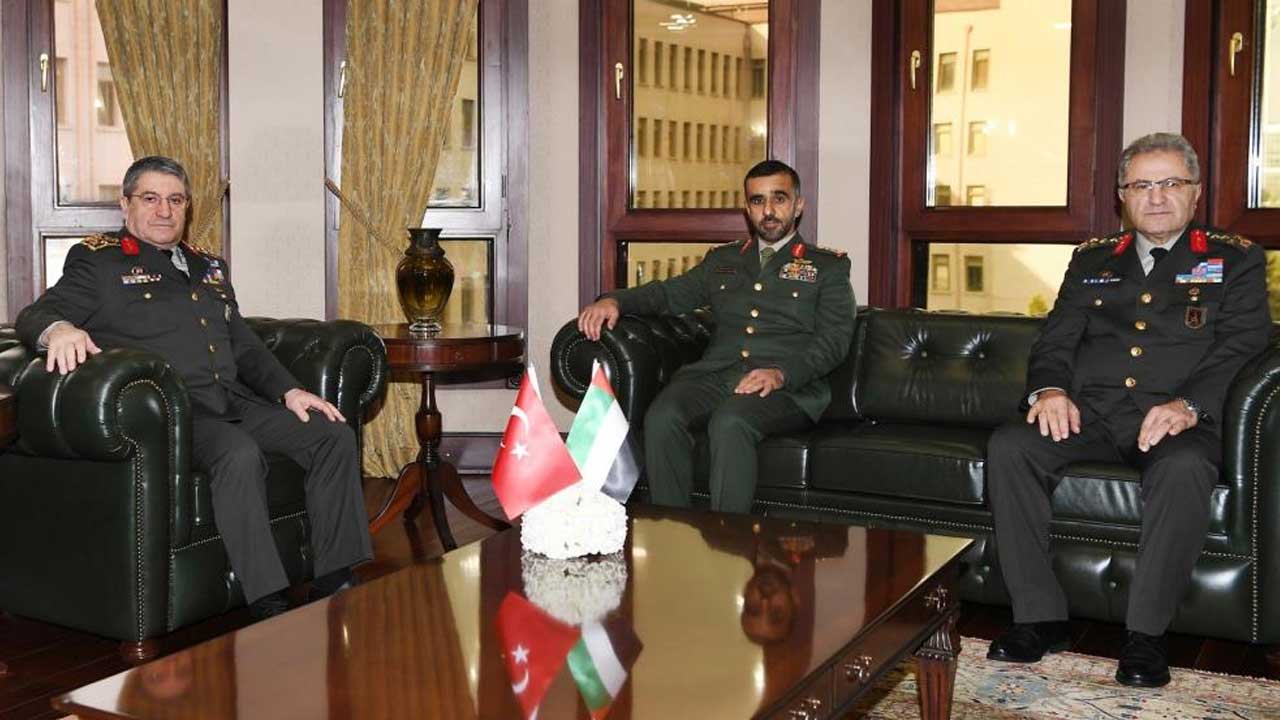 Foto - Türkiye ile Birleşik Arap Emirlikleri arasında yüksek askeri temas