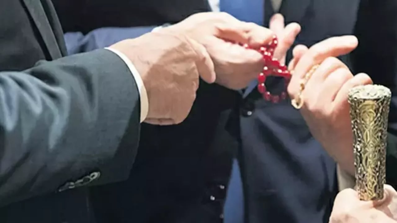 Foto - Türkiye ile Yunanistan arasında "tesbih" diplomasisi! O anlar ülkede gündem oldu