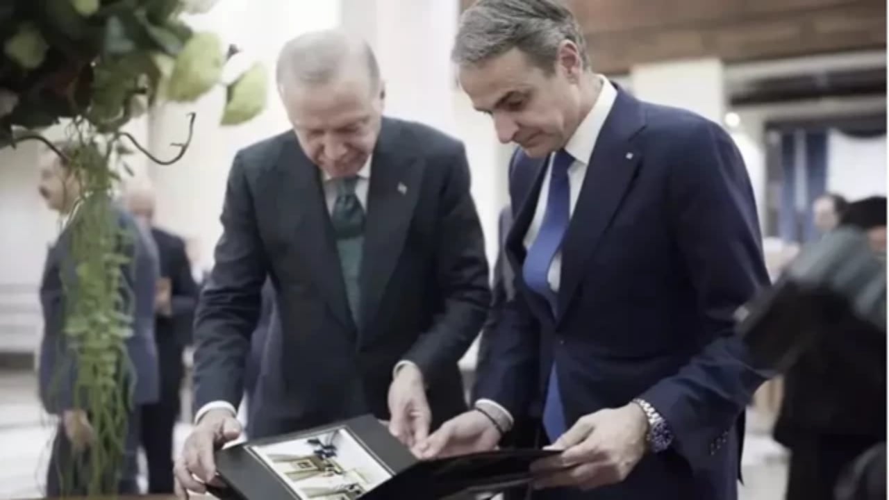Foto - Türkiye ile Yunanistan arasında "tesbih" diplomasisi! O anlar ülkede gündem oldu