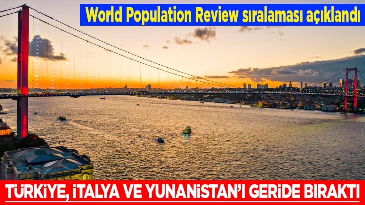 Türkiye, İtalya ve Yunanistan'ı geride bırakarak dünyanın en çok ziyaret edilen 4. ülkesi oldu...