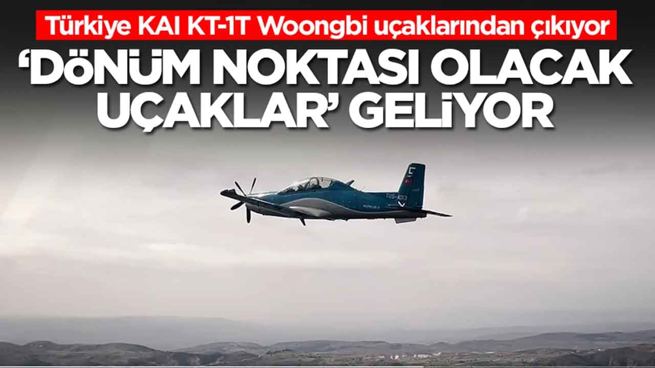 Türkiye KAI KT-1T Woongbi uçaklarından çıkıyor: ‘Dönüm noktası olacak’ uçaklar geliyor